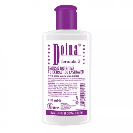 DOINA EMULSIE EXTRACT DE CASTRAVETI 150 ML, [],axafarm.ro