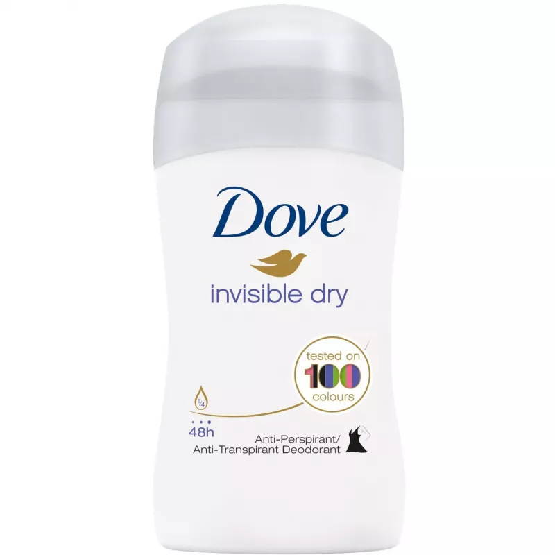 DOVE DEO STICK INVISIBLE DRY 40ML, [],axafarm.ro