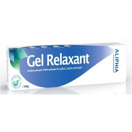 DR BOICI GEL RELAXANT CU SPANZ 60G ALIPHIA, [],axafarm.ro