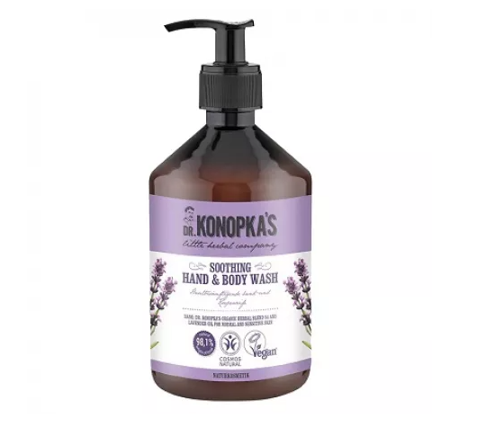 DR. KONOPKA'S SAPUN LICHID CALMANT PENTRU MAINI SI CORP - 500ML, [],axafarm.ro