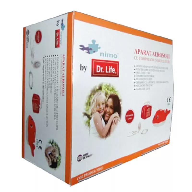 DR LIFE NEBULIZATOR DELFIN, [],axafarm.ro