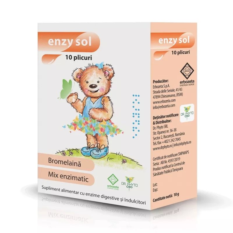 DR. PHYTO ENZYSOL x 10 PLICURI, [],axafarm.ro