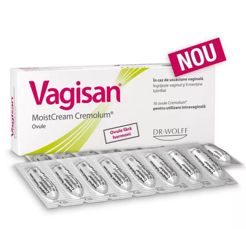 DR.KURT VAGISAN MOISTCREAM CREMOLUM 16 OVULE, [],axafarm.ro