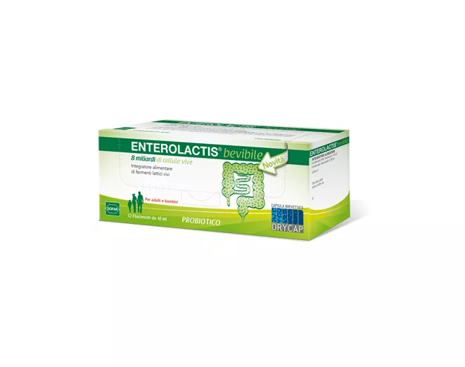 ENTEROLACTIS BUVABIL 12 FLACOANE, [],axafarm.ro