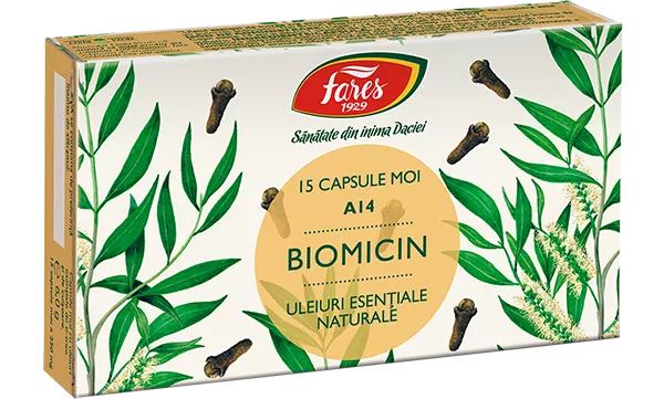 FARES BIOMICIN 15CAPS, [],axafarm.ro