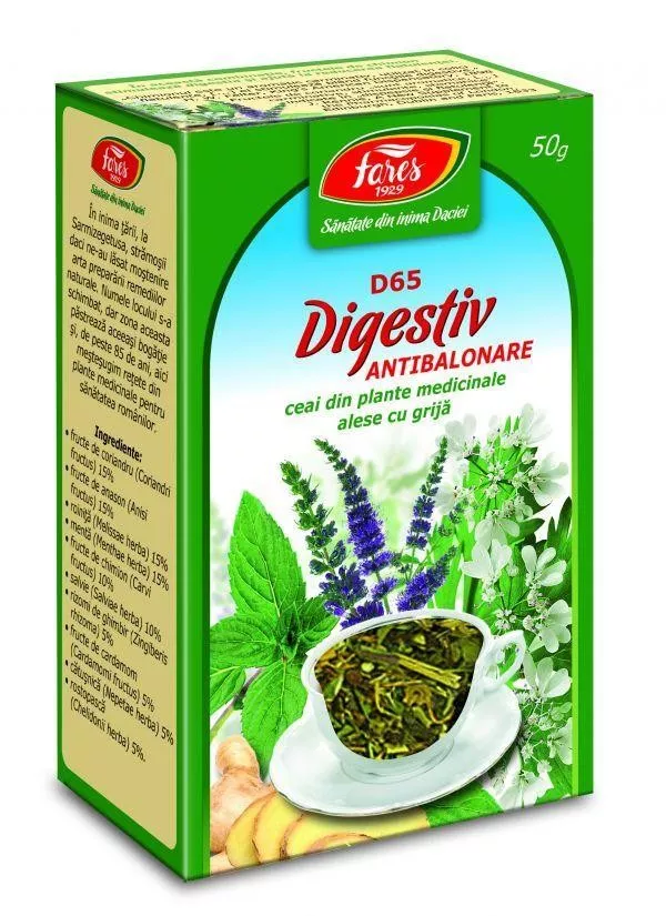 FARES CEAI DIGESTIV 50G, [],axafarm.ro