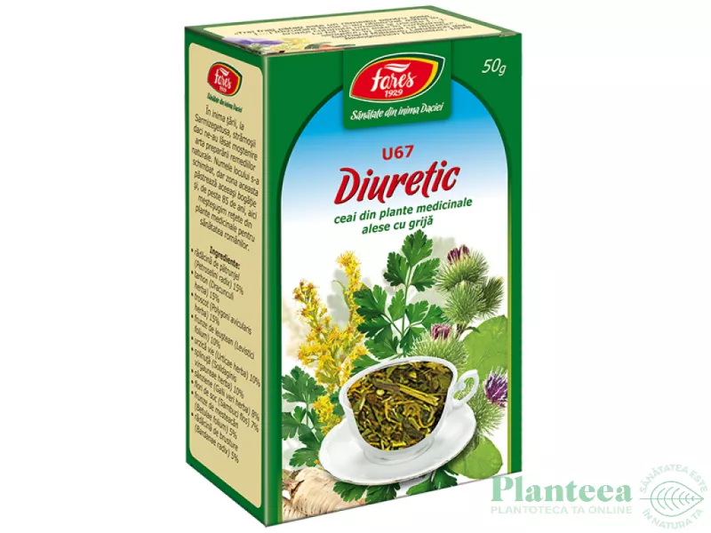 FARES CEAI DIURETIC VRAC 50G, [],axafarm.ro