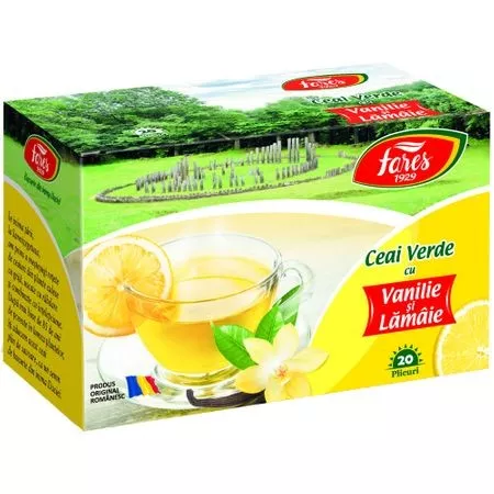 FARES CEAI VERDE LAMAIE & VANILIE 20DOZE, [],axafarm.ro