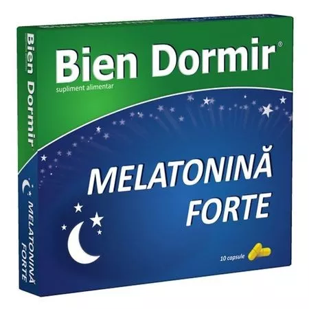 FITERMAN BIEN DORMIR CU MELATONINA FORTE 10CAPS, [],axafarm.ro