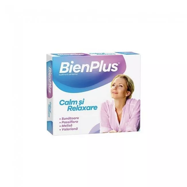 FITERMAN BIEN PLUS CALM SI RELAXARE 10CAPS, [],axafarm.ro