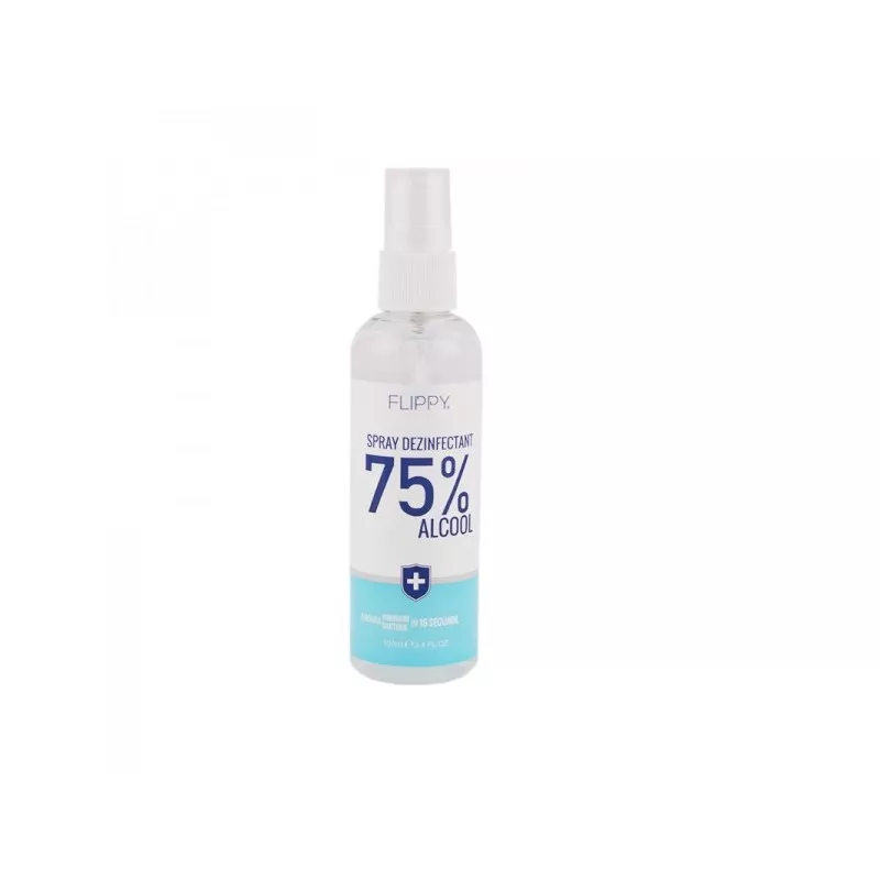 FLIPPY SPRAY DEZINFECTANT PENTRU MAINI CU 75% ALCOOL 60ML, [],axafarm.ro