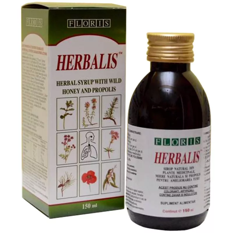 FLORIS HERBALIS SIROP TUSE COPII 150ML, [],axafarm.ro