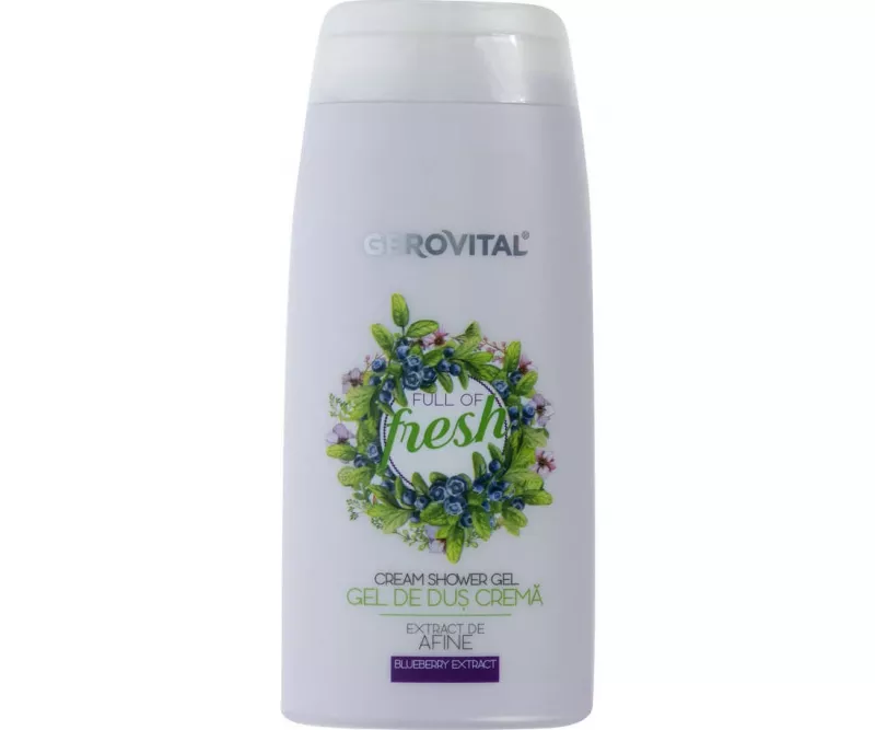 GEROVITAL GEL DE DUS CREMA AFINE 250ML, [],axafarm.ro