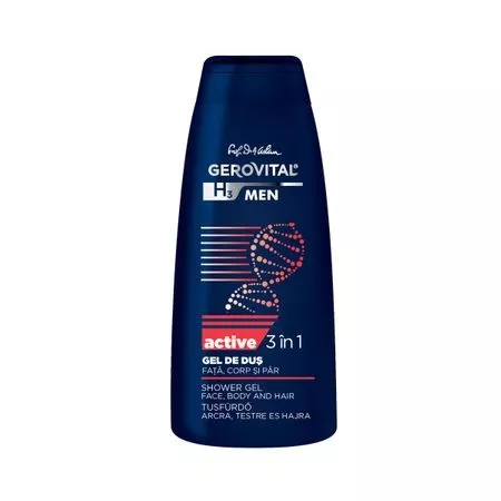 GEROVITAL H3 MEN GEL DE DUS  400 ML, [],axafarm.ro