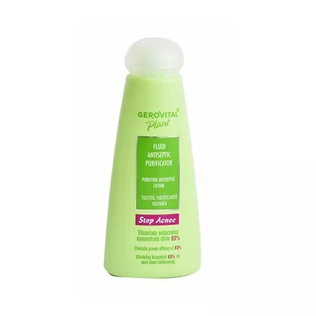 GEROVITAL PLANT STOP ACNEE FLUID TONIC PURIFICATOR X 200 ML, [],axafarm.ro