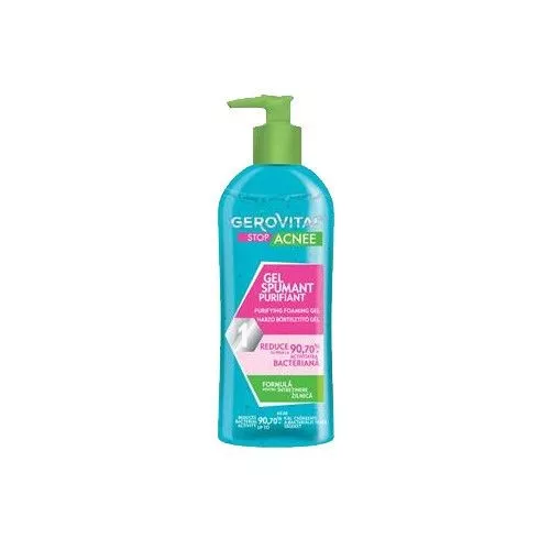 GEROVITAL STOP ACNEE GEL SPUMANT PURIFIANT 150ML, [],axafarm.ro