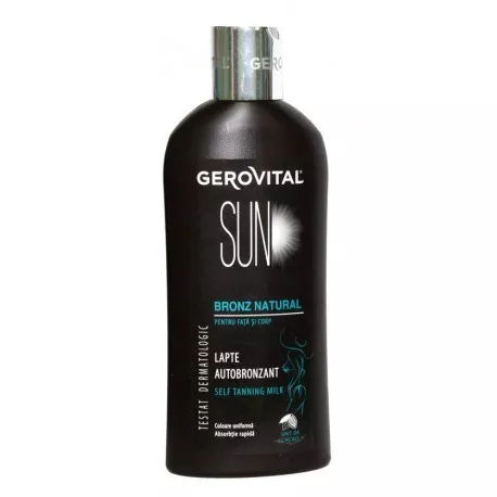 GEROVITAL SUN LAPTE AUTOBRONZANT, [],axafarm.ro