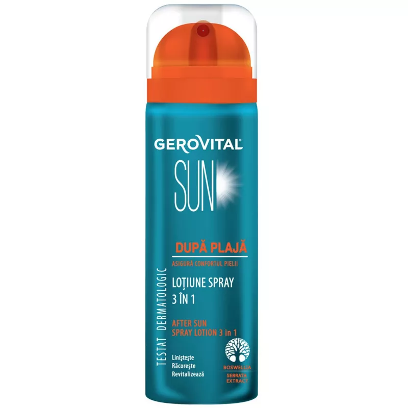 GEROVITAL SUN LOTIUNE-SPRAY PROTECTIE SOLARA SPF30 150ML, [],axafarm.ro