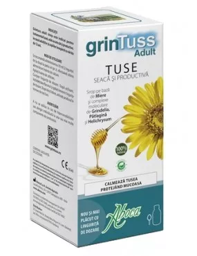 GRINTUSS SIROP ADULTI TUSE SEACA SI PRODUCTIVA 180G ABOCA, [],axafarm.ro