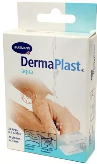 HARTMANN DERMAPLAST AQUA PLASTURI 20BUC, [],axafarm.ro
