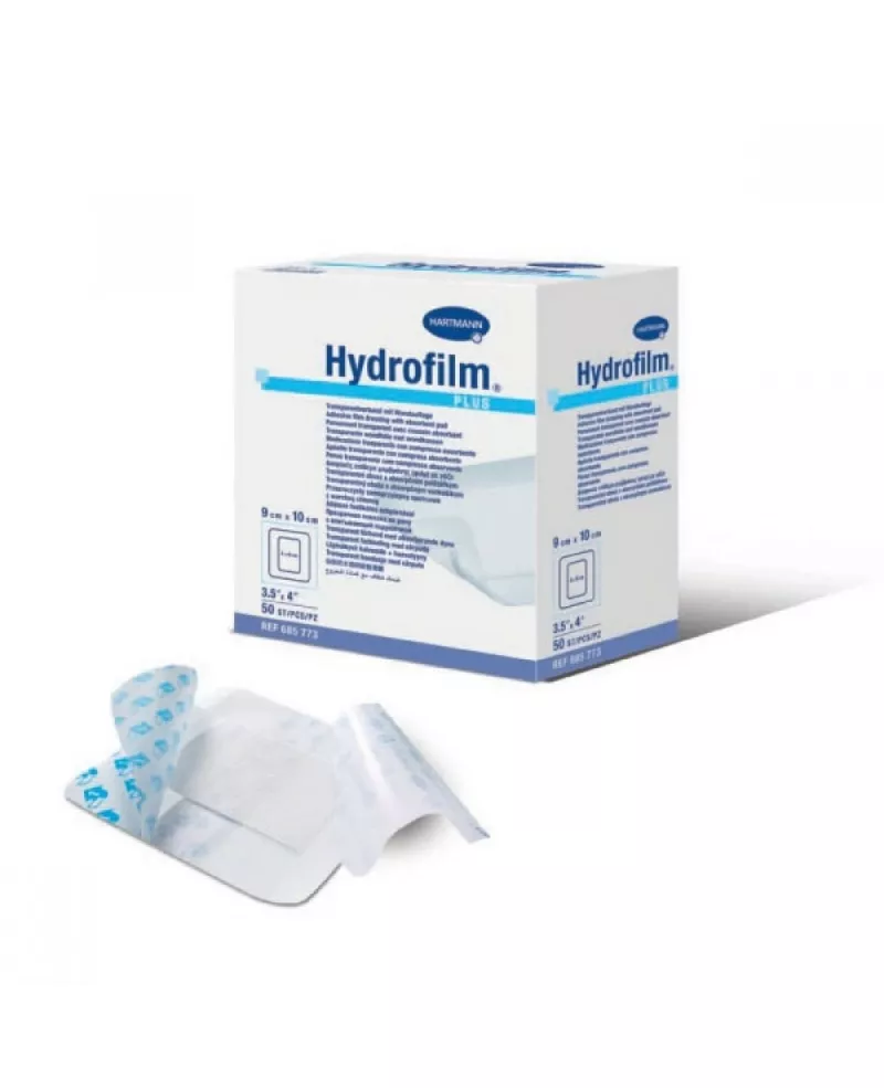 HARTMANN HYDROFILM PLUS 10X25CM 25PLASTURI CUT, [],axafarm.ro