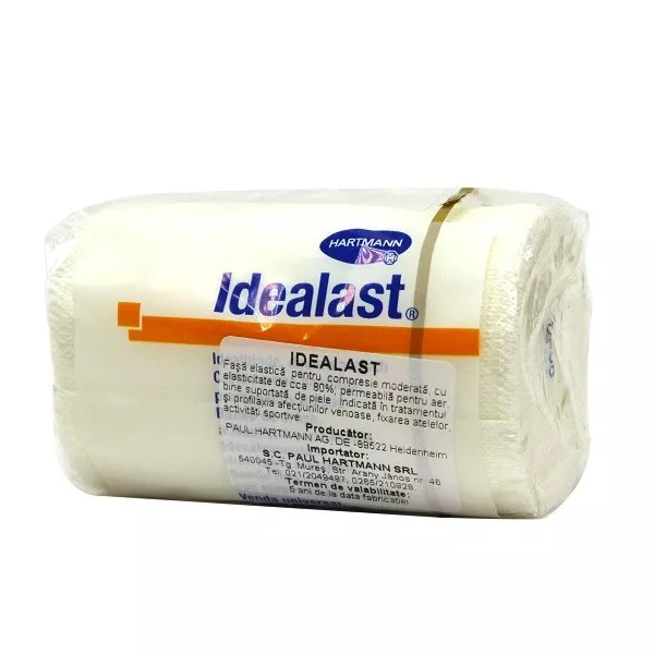 HARTMANN IDEALAST FASA ELASTICA COMPRESIE 10CMX5CM BUC, [],axafarm.ro
