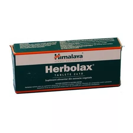 HIMALAYA HERBOLAX 20CP, [],axafarm.ro