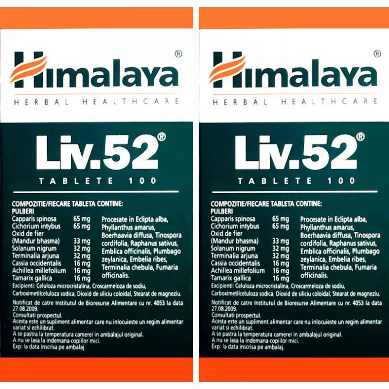 HIMALAYA LIV 52 100 CP PROMO 1+1 CADOU, [],axafarm.ro