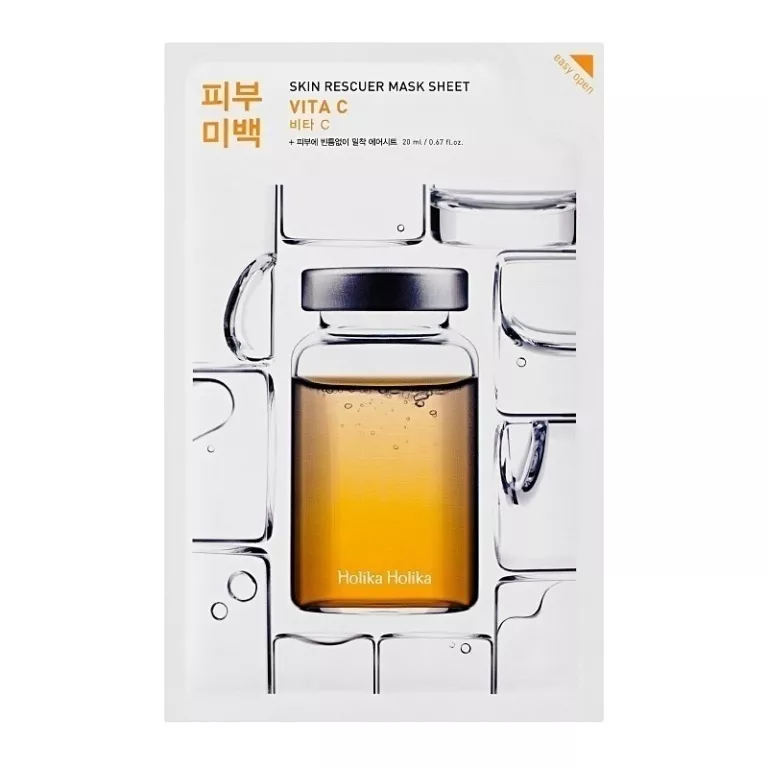 HOLIKA HOLIKA MASCA FACIALA HIDRATANTA CU VITAMINA C, 20 mL, [],axafarm.ro