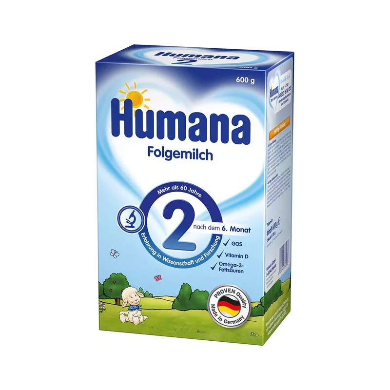 HUMANA 2 GOS X 600 GR CUT, [],axafarm.ro