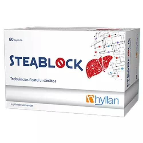 HYLLAN STEABLOCK 60CAPS, [],axafarm.ro