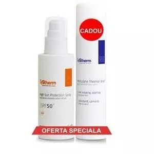 IVATHERM SUNLIGHT PROMO LAPTE FATA SI CORP SPF 50 COPII + APA TERMALA 200ML, [],axafarm.ro