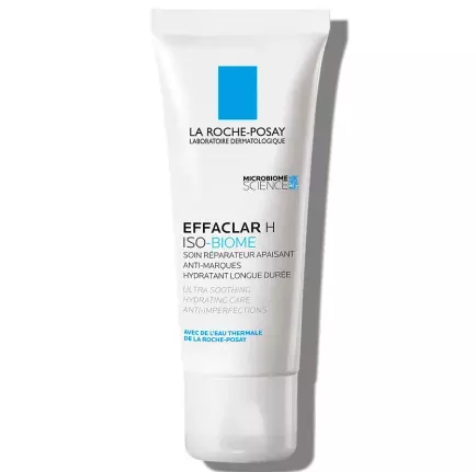 LA ROCHE POSAY  EFFACLAR H ISO-BIOME CREMA HIDRATANTA PIELE GRASA FRAGILIZATA 40 mL, [],axafarm.ro