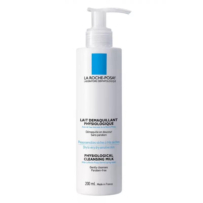 LA ROCHE POSAY LAPTE DEMACHIANT FATA SI OCHI SENSIBILI 200ML, [],axafarm.ro