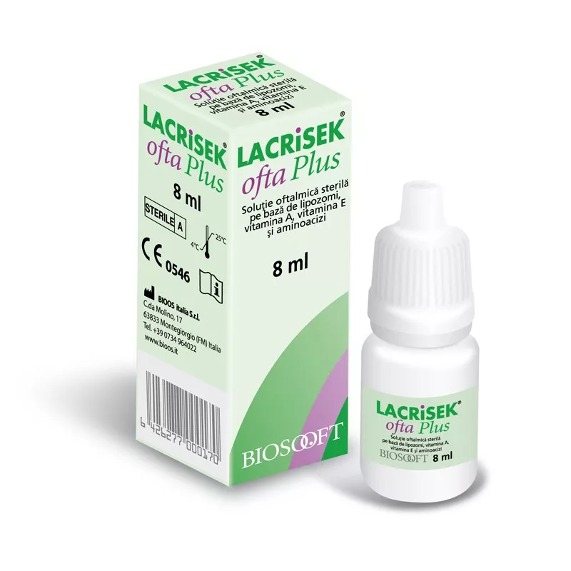LACRISEK OFTA PLUS PICATURI 8ML, [],axafarm.ro