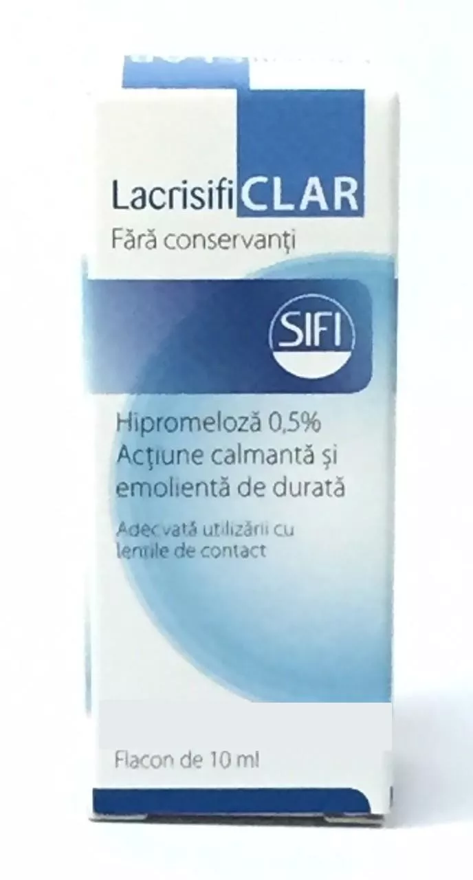 LACRISIFI CLAR PICATURI OFTALMICE 10ML SIFI, [],axafarm.ro