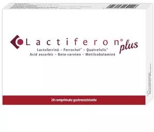 LACTIFERON PLUS 20CP SOLARTIUM, [],axafarm.ro