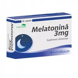 LAROPHARM MELATONINA 3MG 30CAPS, [],axafarm.ro