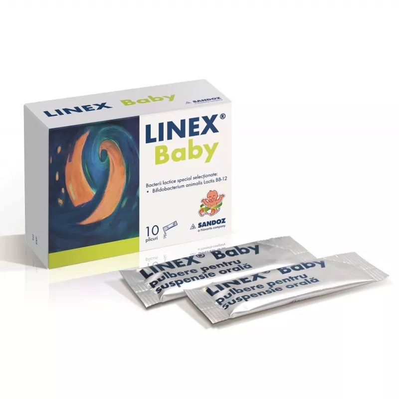 LINEX BABY 10PLICURI SANDOZ, [],axafarm.ro