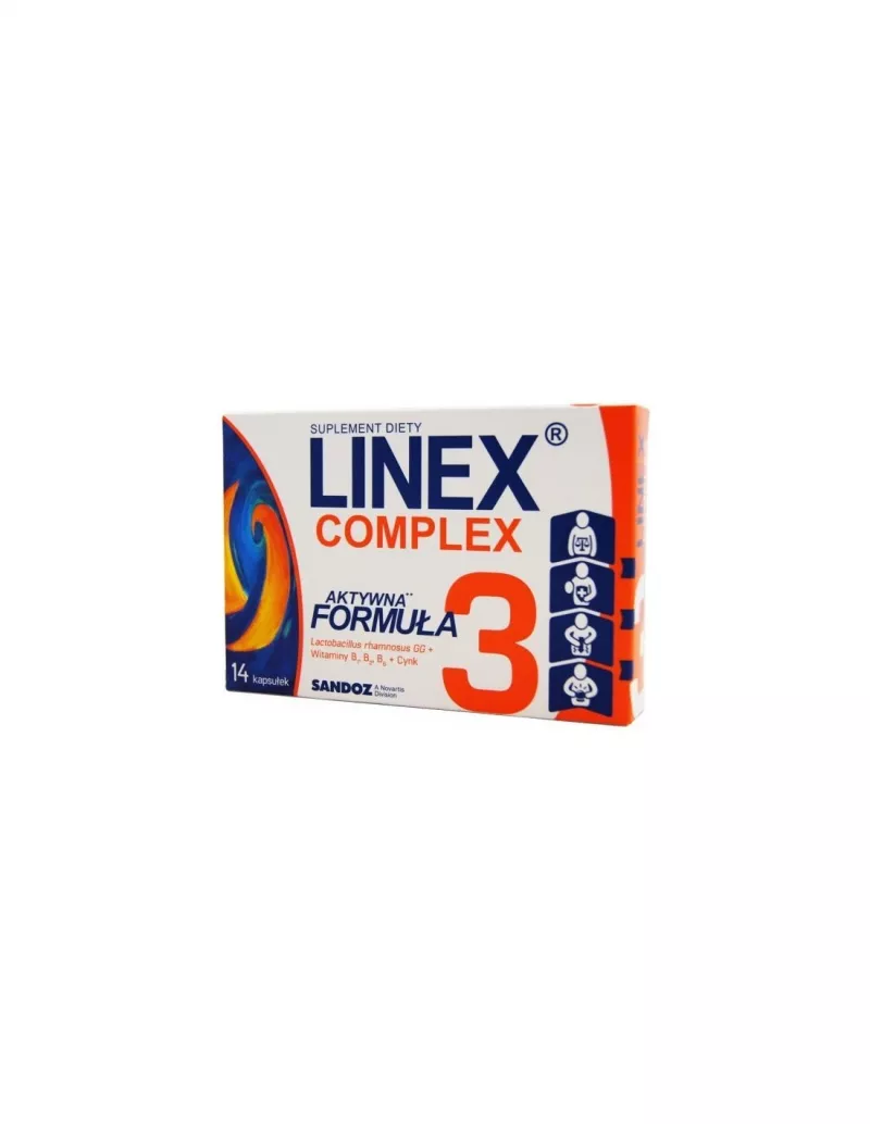 LINEX COMPLEX X 14 CPS SANDOZ, [],axafarm.ro