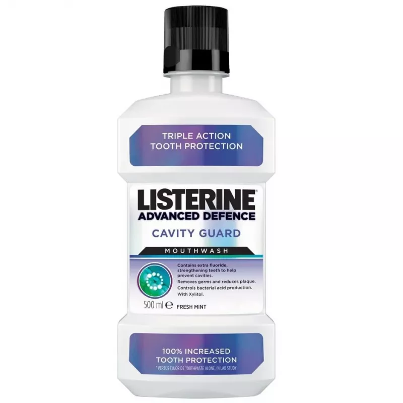 LISTERINE CAVITY GUARD 500ML, [],axafarm.ro