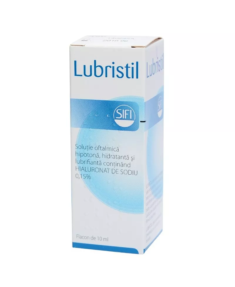 LUBRISTIL 0.15% SOLUTIE OFTALMICA 10ML SIFI, [],axafarm.ro