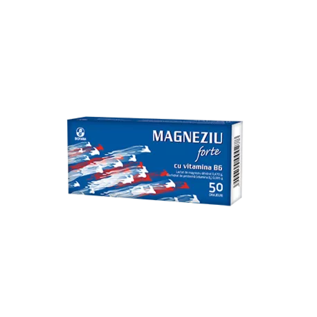 MAGNEZIU FORTE + VIT. B6 X50, [],axafarm.ro