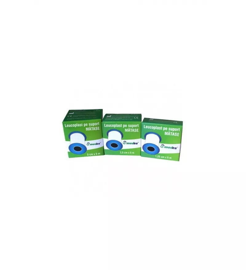 MEDES LEUCOPLAST MATASE 1.25CM X 5M, [],axafarm.ro