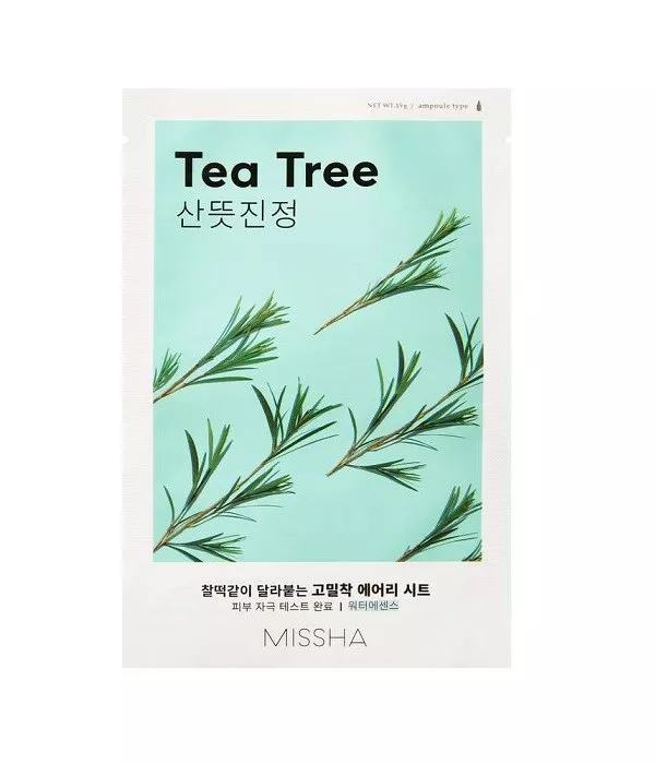 MISSHA MASCA CU EFECT CALMANT SI EXTRACT DE ARBORE DE CEAI, AIRY FIT, 19g, [],axafarm.ro