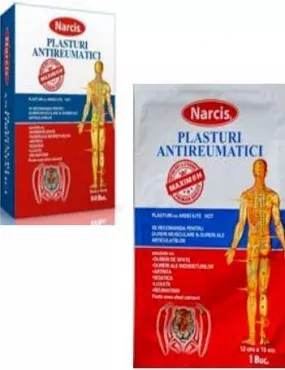 NARCIS PLASTURI ANTIREUMATICI CAPSICUM, [],axafarm.ro