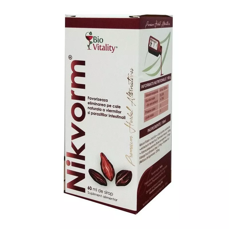NIKVORM SIROP 60 ML, [],axafarm.ro