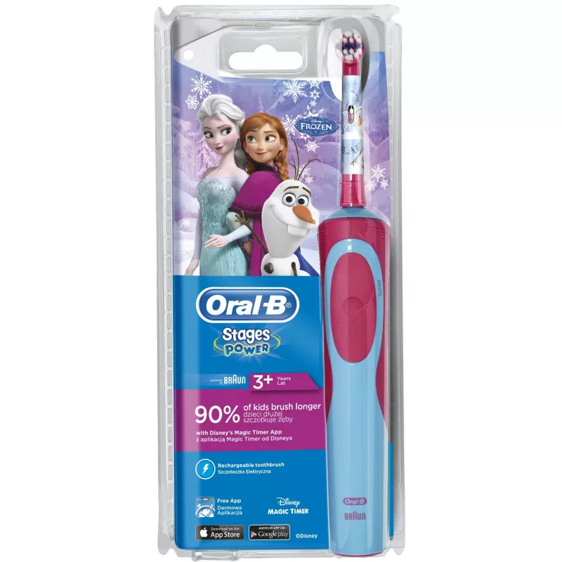 ORAL B PERIUTA DINTI ELECTRICA FATA FROZEN 3+ ANI, [],axafarm.ro