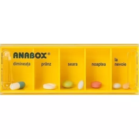 ORGANIZATOR MEDICAMENTE ZILNIC ANABOX, [],axafarm.ro