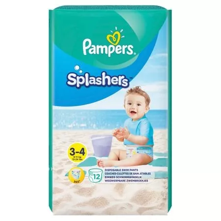 PAMPERS NR 3-4 SPLASH 12BUC, [],axafarm.ro